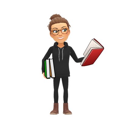 Mrs McGregor with books